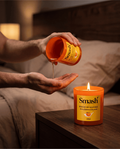 Bougie de Massage Lueur – De la flamme à la peau